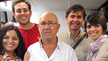 Equipe com Afrânio