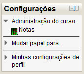 Configurações