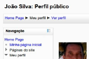 Construindo seu perfil